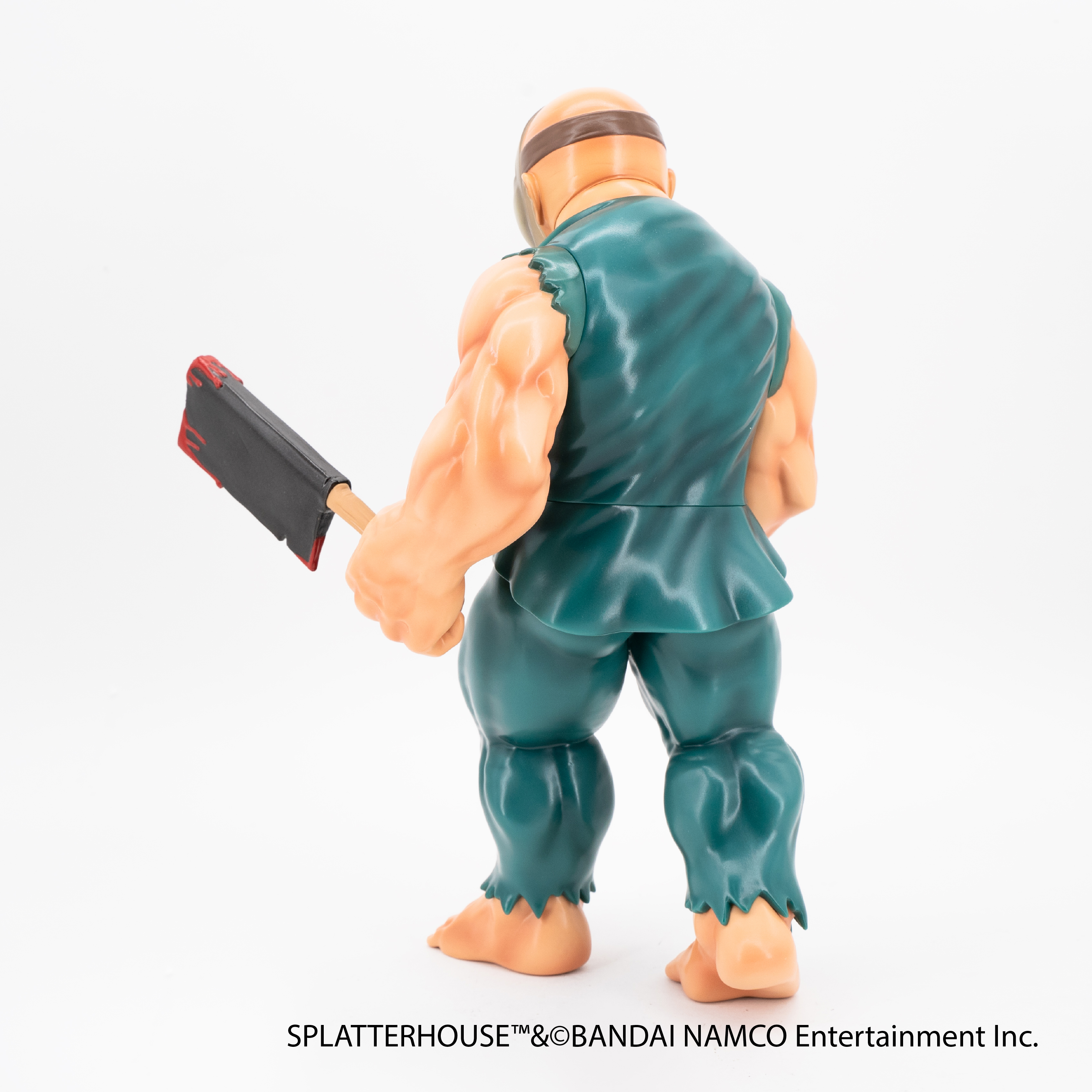 SPLATTERHOUSE & SPLATTERHOUSE 2のリックが蓄光マスクのフィギュアに